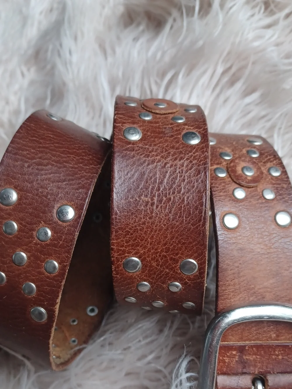 Vintage Studded Calvin Klain Belt
